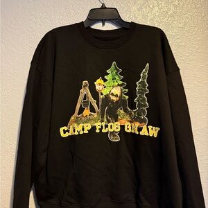 Camp Flog Gnaw Black Sweater